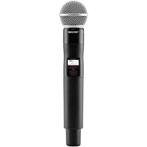 【SHURE】SM58 Shure QLXD2/SM58 Цифровой передатчик с капсюлем SM58 купить в